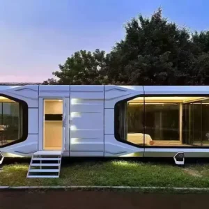 Luxury Mobile House Tiny Home futuristic prefabricated Modern Tiny House
